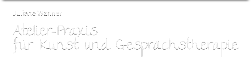 Atelier-Praxis von Juliane Wanner in Augsburg – Kunsttherapie, Gesprächstherapie,
Traumatherapie, Biografiearbeit, Malen in der Gruppe. Heilpraktikerin für Psychotherapie, Kunsttherapeutin, Biografieberaterin, Traumatherapeutin, Ergotherapeutin